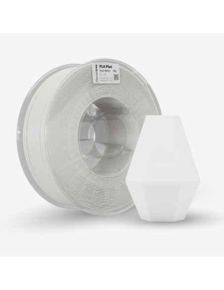 PLA филамент Filamentree PLA PLUS, 1.75 mm, 1.0 kg, Pure White