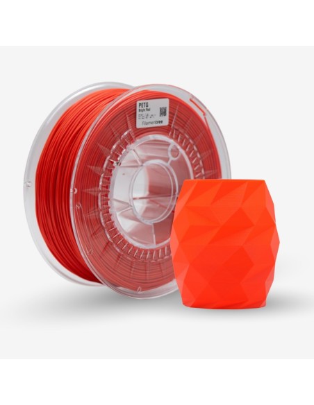 PETG филамент Filamentree PETG, 1.75 mm, 1.0 kg, Bright Red