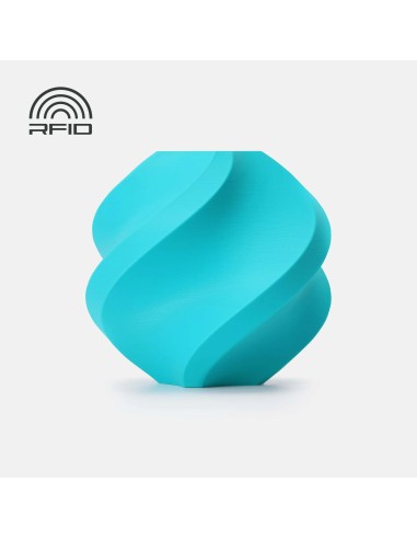 PLA филамент Bambu Lab PLA Basic, 1.75 mm, 1.0 kg, Turquoise 10605, Refill