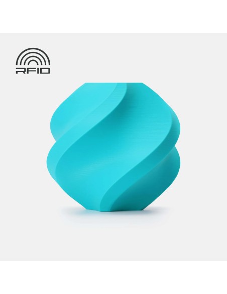 PLA филамент Bambu Lab PLA Basic, 1.75 mm, 1.0 kg, Turquoise 10605, Refill
