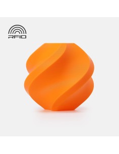 PLA филамент Bambu Lab PLA Basic, 1.75 mm, 1.0 kg, Pumpkin Orange 10301, Refill