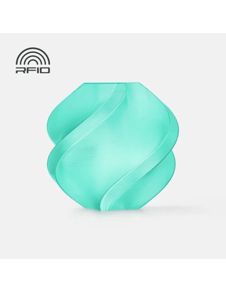 PETG филамент Bambu Lab PETG Translucent, 1.75 mm, 1.0 kg, Teal 32501, Spool