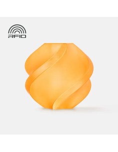 PETG филамент Bambu Lab PETG Translucent, 1.75 mm, 1.0 kg, Orange 32300, Refill