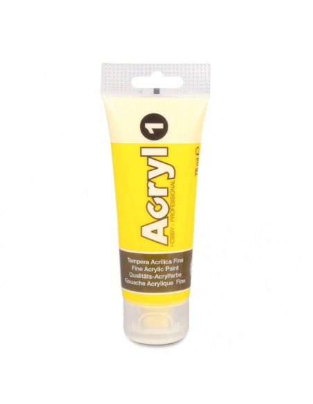 Акрилна боя PRIMO Fine Acrylic Paint, 75 ml, Primary Yellow