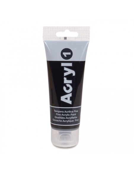 Акрилна боя PRIMO Fine Acrylic Paint, 75 ml, Black