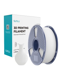 PLA филамент Sunlu PLA Classic, 1.75 mm, 1.0 kg, White