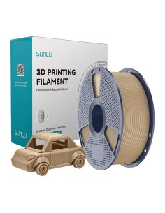 PETG филамент Sunlu PETG, 1.75 mm, 1.0 kg, Oak