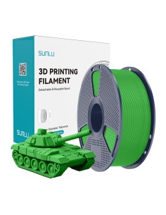 PLA филамент Sunlu High Speed PLA+, 1.75 mm, 1.0 kg, Green