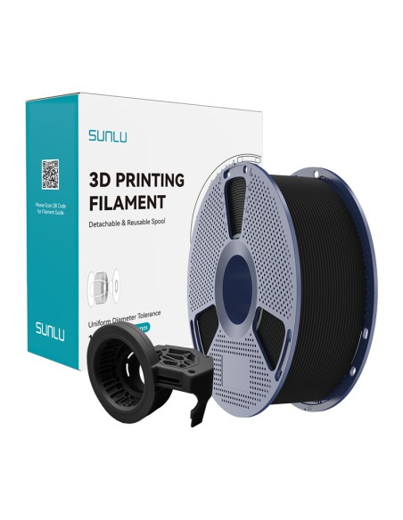 PETG филамент Sunlu High Speed Matte PETG, 1.75 mm, 1.0 kg, Black