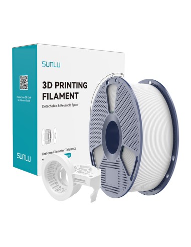 PETG филамент Sunlu High Speed Matte PETG, 1.75 mm, 1.0 kg, White