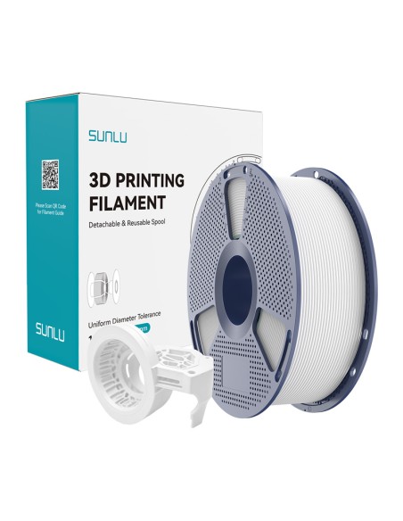 PETG филамент Sunlu High Speed Matte PETG, 1.75 mm, 1.0 kg, White