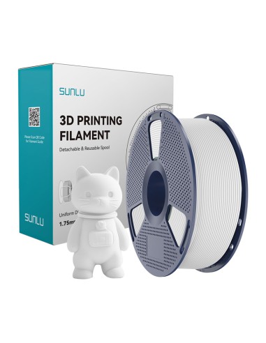 PLA филамент Sunlu PLA Matte, 1.75 mm, 1.0 kg, White