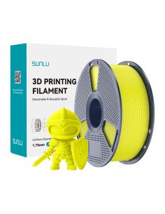 PLA филамент Sunlu PLA+, 1.75 mm, 1.0 kg, Yellow