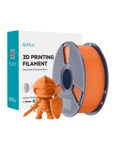 PLA филамент Sunlu PLA+, 1.75 mm, 1.0 kg, Sunny Orange