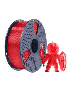 PLA филамент Sunlu PLA+, 1.75 mm, 1.0 kg, Transparent Red 2