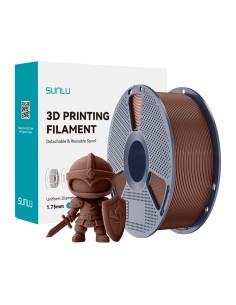 PLA филамент Sunlu PLA+, 1.75 mm, 1.0 kg, Chocolate