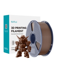 PLA филамент Sunlu PLA+ 2.0, 1.75 mm, 1.0 kg, Coffee Brown