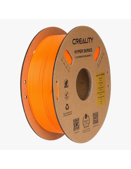 PLA филамент Creality Hyper PLA, 1.75 mm, 1.0 kg, Orange