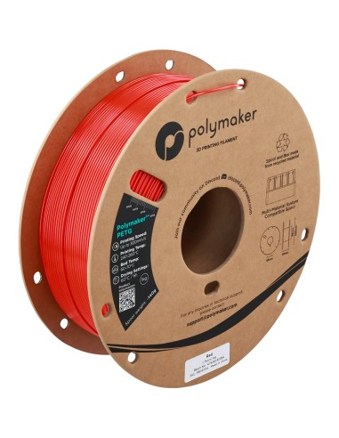 PETG филамент Polymaker PETG, 1.75 mm, 1.0 kg, Red