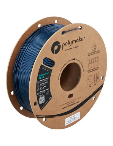 PETG филамент Polymaker PETG, 1.75 mm, 1.0 kg, Dark Blue