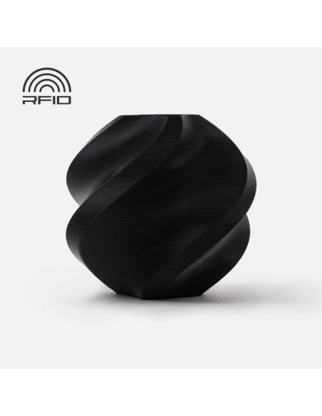 PLA филамент Bambu Lab PLA Basic, 1.75 mm, 1.0 kg, Black 10101, Refill
