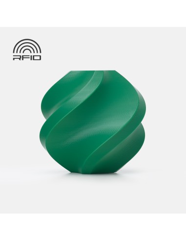 PLA филамент Bambu Lab PLA Basic, 1.75 mm, 1.0 kg, Mistletoe Green 10502, Refill