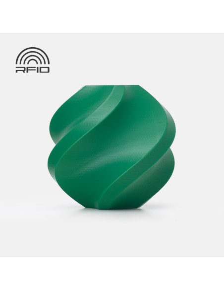 PLA филамент Bambu Lab PLA Basic, 1.75 mm, 1.0 kg, Mistletoe Green 10502, Refill