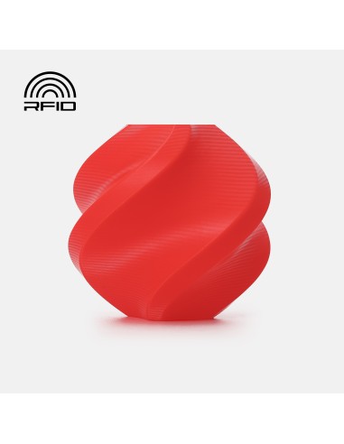 PETG филамент Bambu Lab PETG Basic, 1.75 mm, 1.0 kg, Red 30201, Refill