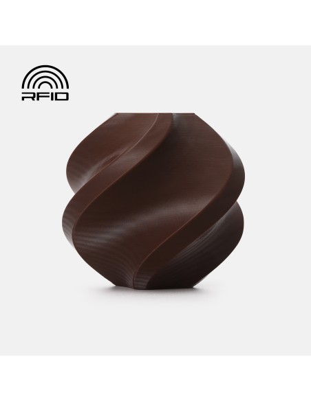 PETG филамент Bambu Lab PETG Basic, 1.75 mm, 1.0 kg, Dark Brown 30800, Refill