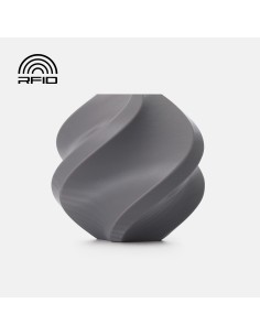 PETG филамент Bambu Lab PETG Basic, 1.75 mm, 1.0 kg, Gray 30107, Refill