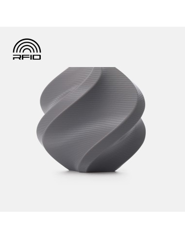 PETG филамент Bambu Lab PETG Basic, 1.75 mm, 1.0 kg, Gray 30107, Refill