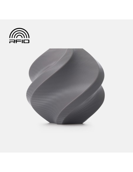 PETG филамент Bambu Lab PETG Basic, 1.75 mm, 1.0 kg, Gray 30107, Refill