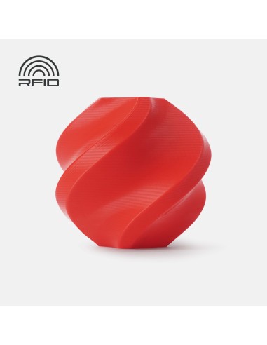 PLA филамент Bambu Lab PLA Basic, 1.75 mm, 1.0 kg, Red 10200, Spool