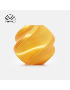 PLA филамент Bambu Lab PLA Silk+, 1.75 mm, 1.0 kg, Gold 13405, Refill