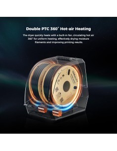 Сушилня за 3D филаменти Creality Space Pi Plus за 2 ролки 2