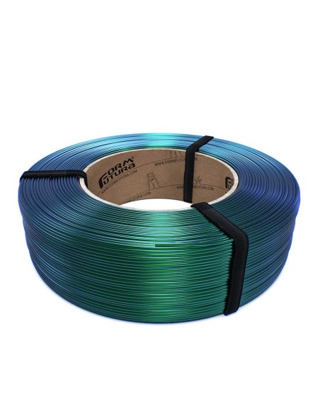 PLA филамент FormFutura High Gloss PLA ColorMorph, 1.75 mm, 0.75 kg, Blue & Green