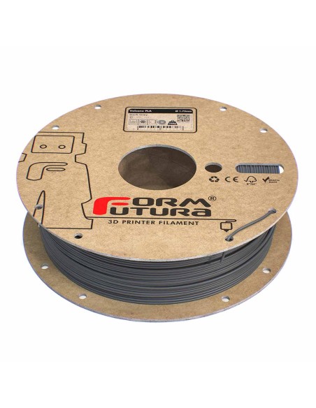 PLA филамент FormFutura Volcano PLA, 1.75 mm, 0.75 kg, Dark Grey