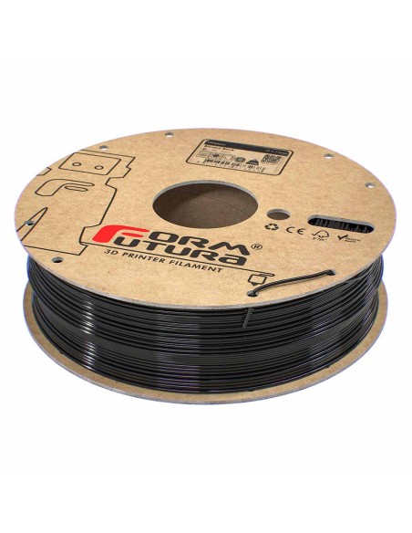 PETG филамент FormFutura HDglass, 1.75 mm, 0.75 kg, Blinded Black