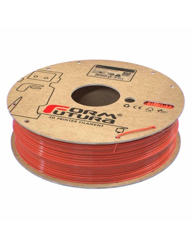 PETG филамент FormFutura HDglass, 1.75 mm, 0.75 kg, Fluor Orange Stained