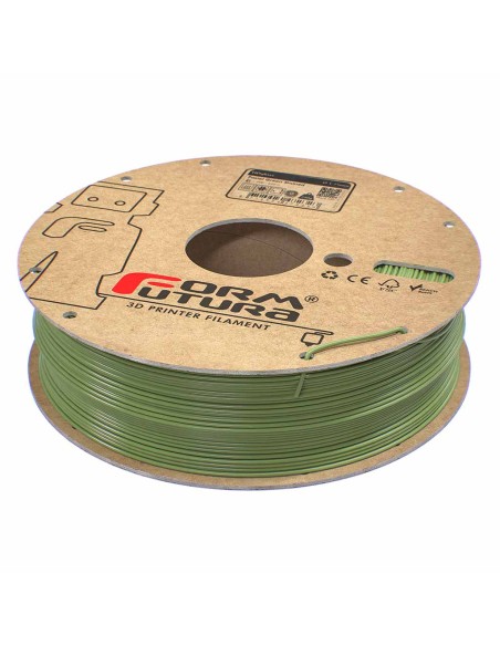 PETG филамент FormFutura HDglass, 1.75 mm, 0.75 kg, Pastel Green Stained