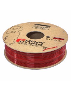 PETG филамент FormFutura HDglass, 1.75 mm, 0.75 kg, See Through Red