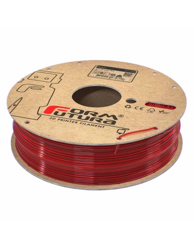 PETG филамент FormFutura HDglass, 1.75 mm, 0.75 kg, See Through Red