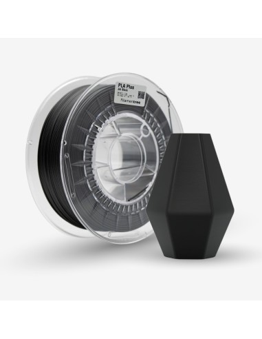 PLA филамент Filamentree PLA PLUS, 1.75 mm, 1.0 kg, Jet Black